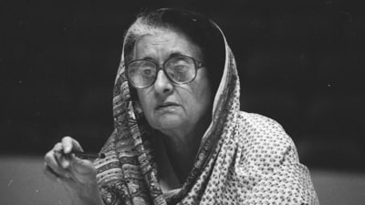 Indira Gandhi during a Congress meet in Kolkata. (HT Photo/File) Indira Gandhi during a Congress meet in Kolkata. (HT Photo/File)