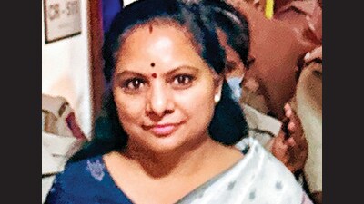 BRS leader K Kavitha (ANI) BRS leader K Kavitha (ANI)