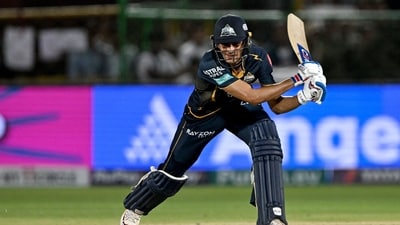 Gujarat Titans' captain Shubman Gill plays a shot during the Indian Premier League (IPL) Twenty20 cricket match between Rajasthan Royals and Gujarat Titans at the Sawai Mansingh Stadium in Jaipur (AFP) Gujarat Titans' captain Shubman Gill plays a shot during the Indian Premier League (IPL) Twenty20 cricket match between Rajasthan Royals and Gujarat Titans at the Sawai Mansingh Stadium in Jaipur (AFP)