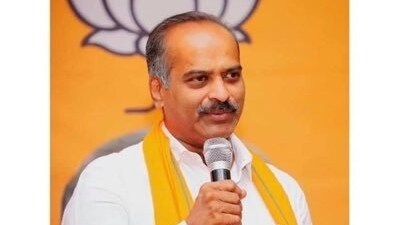 BJP MP from Bangalore Central PC Mohan eyes 4th straight win in Lok Sabha polls BJP MP from Bangalore Central PC Mohan eyes 4th straight win in Lok Sabha polls