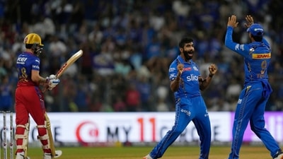 Kohli has been dismissed five times by Bumrah in the IPL (AP)