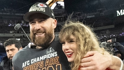 Travis Kelce says he doesn't know how he wooed Taylor Swift (AP) Travis Kelce says he doesn't know how he wooed Taylor Swift (AP)