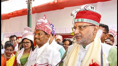 Jharkhand Governor CP Radhakrishnan has sent the Prevention of Violence and Mob Lynching Bill to President Draupadi Murmu (PTI)