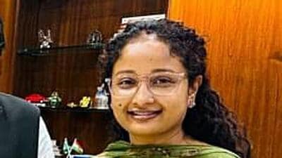 Kalpana Soren’s husband Hemant Soren was arrested by the Enforcement Directorate as part of its money laundering probe into an alleged land grabbing case on January 31 (ANI) Kalpana Soren’s husband Hemant Soren was arrested by the Enforcement Directorate as part of its money laundering probe into an alleged land grabbing case on January 31 (ANI)