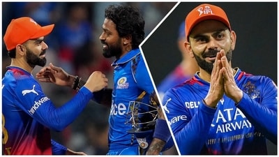 When a section of fans targeted Hardik, superstar Kohli reminded the MI faithful that the Mumbai skipper represents Team India (PTI) When a section of fans targeted Hardik, superstar Kohli reminded the MI faithful that the Mumbai skipper represents Team India (PTI)