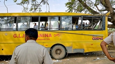 Prime Minister Narendra Modi condoled the deaths of the schoolchildren. "The bus accident in Mahendragarh, Haryana is extremely painful. My condolences are with all the families who have lost their children in this accident. Along with this, I wish for the speedy recovery of all the injured children. Under the supervision of the state government, the local administration is engaged in providing all possible help to the victims and their families," he wrote on X. (PTI) Prime Minister Narendra Modi condoled the deaths of the schoolchildren. "The bus accident in Mahendragarh, Haryana is extremely painful. My condolences are with all the families who have lost their children in this accident. Along with this, I wish for the speedy recovery of all the injured children. Under the supervision of the state government, the local administration is engaged in providing all possible help to the victims and their families," he wrote on X. (PTI)