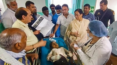 “The injured students were rushed to various hospitals in Mahendergarh and Narnaul. The official documents show that the bus's fitness certificate had expired six years ago in 2018,” said a senior police official. (PTI) “The injured students were rushed to various hospitals in Mahendergarh and Narnaul. The official documents show that the bus's fitness certificate had expired six years ago in 2018,” said a senior police official. (PTI)