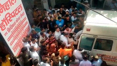 Haryana Chief Minister Nayab Saini said the local administration was helping the injured. "I am saddened by the school bus accident in Kanina, Mahendragarh. My condolences are with the bereaved families who have lost their innocent children. The local administration is ready to help the injured. I wish all the injured a speedy recovery," he said in post on X. (PTI) Haryana Chief Minister Nayab Saini said the local administration was helping the injured. "I am saddened by the school bus accident in Kanina, Mahendragarh. My condolences are with the bereaved families who have lost their innocent children. The local administration is ready to help the injured. I wish all the injured a speedy recovery," he said in post on X. (PTI)