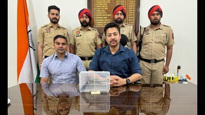 The accused was identified as Gurkirat Singh of Morinda, Ropar. (HT Photo)