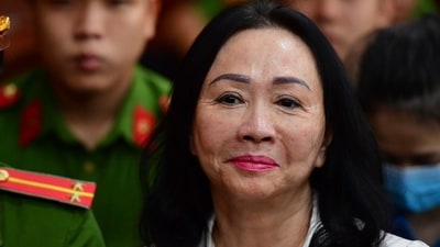Business woman Truong My Lan attends a trial in Ho Chi Minh City, Vietnam on Thursday, April 11, 2024. (AP) Business woman Truong My Lan attends a trial in Ho Chi Minh City, Vietnam on Thursday, April 11, 2024. (AP)