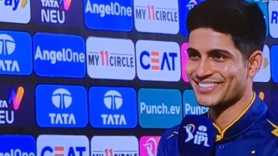 Shubman Gill had a epic reply. Shubman Gill had a epic reply.