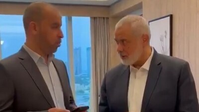 On Eid Hamas leader Ismail Haniyeh’s sons fall victim to an Israeli airstrike (X) On Eid Hamas leader Ismail Haniyeh’s sons fall victim to an Israeli airstrike (X)