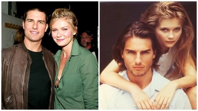 Kirten Dunst and Tom Cruise worked together in Interview with a Vampire. Kirten Dunst and Tom Cruise worked together in Interview with a Vampire.