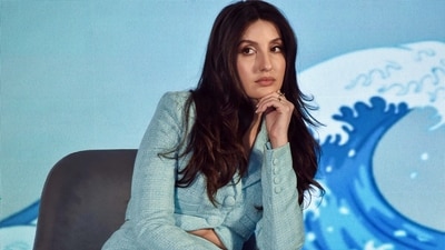 Nora Fatehi spoke on a host of topics on a show recently. (Girish Srivastav) Nora Fatehi spoke on a host of topics on a show recently. (Girish Srivastav)