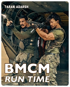 Akshay Kumar and Tiger Shroff in a still from Bade Miyan Chote Miyan.