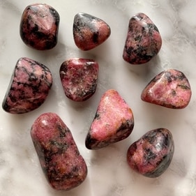 Rhodonite promotes self-love and helps manifest relationships Rhodonite promotes self-love and helps manifest relationships
