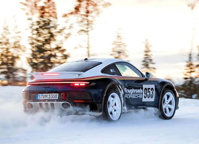 The 911 demands a high level of precision from the driver.