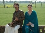 Diljit Dosanjh and Parineeti Chopra in a still from Amar Singh Chamkila.