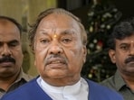 BJP rebel leader Eshwarappa files nomination as independent from Shivamogga