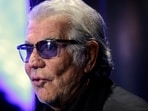 File Photo: Italian fashion designer Roberto Cavalli (AP Photo/Luca Bruno)