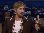 Ryan Gosling on The Tonight Show with Jimmy Fallon.