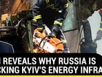 PUTIN REVEALS WHY RUSSIA IS ATTACKING KYIV'S ENERGY INFRA PUTIN REVEALS WHY RUSSIA IS ATTACKING KYIV'S ENERGY INFRA
