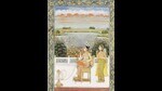 Gulbadan Begum smoking a hukkah. (Wikimedia Commons)
