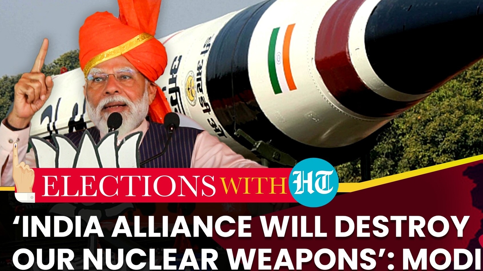 PM Modi’s ‘Nuke’ Warning At Poll Rally; Liquor Promise By BJP's Andhra ...