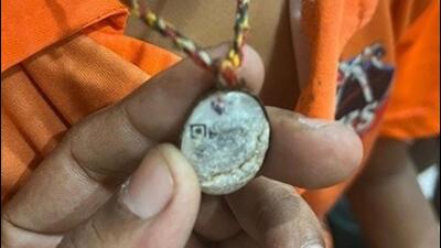Pendant with QR code helps trace family of minor boy; reunite him