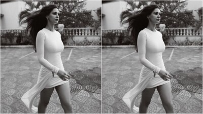 If you loved Disha's outfit and are wondering how much it costs then don't worry we have got your back. Her stunning dress is from the shelves of luxury fashion brand David Koma and comes with a whopping price tag of <span class='webrupee'>₹</span>1.51 lakh. (Instagram/@dishapatani) If you loved Disha's outfit and are wondering how much it costs then don't worry we have got your back. Her stunning dress is from the shelves of luxury fashion brand David Koma and comes with a whopping price tag of <span class='webrupee'>₹</span>1.51 lakh. (Instagram/@dishapatani)