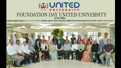 A snap from United University’s Founder’s Day event (Sourced)