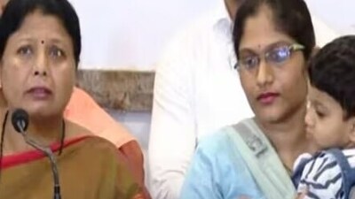 Sushma Andhare and Pooja Sushma Andhare and Pooja