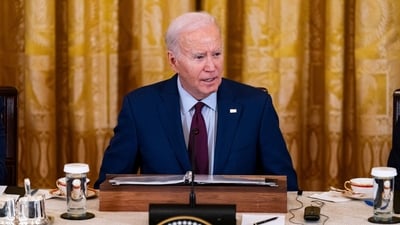 US President Joe Biden’s recent speech mistake becomes fodder for political discussio. Photographer: Al Drago/Bloomberg (Bloomberg) US President Joe Biden’s recent speech mistake becomes fodder for political discussio. Photographer: Al Drago/Bloomberg (Bloomberg)