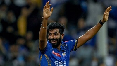 Mumbai Indians' Jasprit Bumrah celebrates (AFP) Mumbai Indians' Jasprit Bumrah celebrates (AFP)