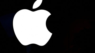 An Apple logo is pictured in an Apple store in Paris, France. Apple stoked a new controversy over Palestinian flag emoji after iPhone's new update. (Reuters)