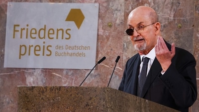 British-US author Salman Rushdie (AFP) British-US author Salman Rushdie (AFP)