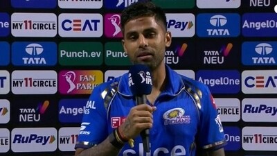 Suryakumar Yadav lauded Jasprit Bumrah’s second five-wicket haul in the IPL Suryakumar Yadav lauded Jasprit Bumrah’s second five-wicket haul in the IPL
