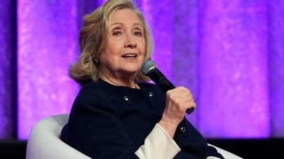 Hillary Clinton returned to her college to accept the honor of having a college building name after her. On campus, demonstrators gathered to intimidate attendees of the women-led democracy event that included Clinton, Fox News reported. (AP) Hillary Clinton returned to her college to accept the honor of having a college building name after her. On campus, demonstrators gathered to intimidate attendees of the women-led democracy event that included Clinton, Fox News reported. (AP)
