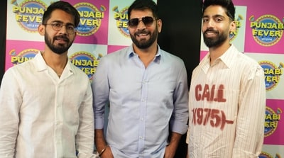Jasbir Jassi and his sons Simbaa and Jerry