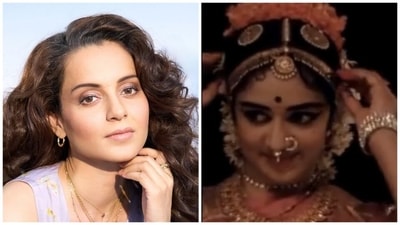 Kangana Ranaut shared a video of a young Hema Malini performing on stage. Kangana Ranaut shared a video of a young Hema Malini performing on stage.