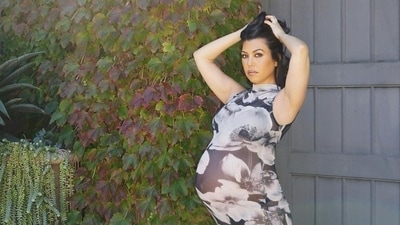 Kourtney Kardashian gave birth to her and husband Travis Barker's first baby, a son named Rocky, making this her fourth child, in November 2023. Kourtney Kardashian gave birth to her and husband Travis Barker's first baby, a son named Rocky, making this her fourth child, in November 2023.
