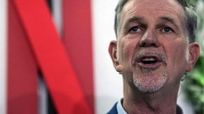 Netflix co-founder and director Reed Hastings. (AFP) Netflix co-founder and director Reed Hastings. (AFP)