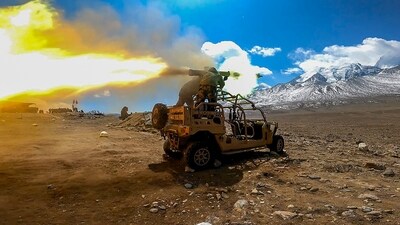 Trishakti Corps of Indian Army conduct a training exercise of Anti-Tank Guided Missile (ATGM) firing at Super High-Altitude Area of 17000 Feet in Sikkim. (PTI) Trishakti Corps of Indian Army conduct a training exercise of Anti-Tank Guided Missile (ATGM) firing at Super High-Altitude Area of 17000 Feet in Sikkim. (PTI)