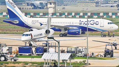 The inaugural flight will depart from Abu Dhabi at 10.15 pm on May 15 and reach Chandigarh at 3.30 am IST on May 16. From Chandigarh, the first flight will take off at 2.45 am IST on May 16 and reach Abu Dhabi at 5.15 am local time after a journey of four hours. (HT Photo) The inaugural flight will depart from Abu Dhabi at 10.15 pm on May 15 and reach Chandigarh at 3.30 am IST on May 16. From Chandigarh, the first flight will take off at 2.45 am IST on May 16 and reach Abu Dhabi at 5.15 am local time after a journey of four hours. (HT Photo)