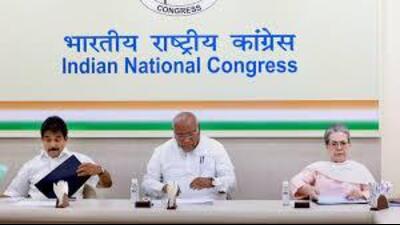 The names of candidates for the by-elections may be announced after the central election committee meeting set to be held under the chairpersonship of the Congress’ national president Mallikarjun Kharge. (HT File) The names of candidates for the by-elections may be announced after the central election committee meeting set to be held under the chairpersonship of the Congress’ national president Mallikarjun Kharge. (HT File)
