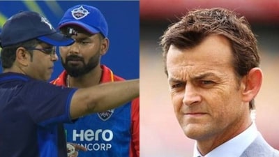 Adam Gilchrist was not happy with Rishabh Pant arguing with the umpire Adam Gilchrist was not happy with Rishabh Pant arguing with the umpire