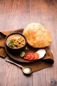 Chole Bhature recipe (Pinterest)