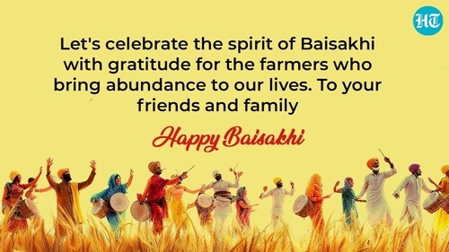 Happy Baisakhi 2024: Baisakhi is also know as Vaisakhi. (HT Photo) Happy Baisakhi 2024: Baisakhi is also know as Vaisakhi. (HT Photo)