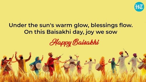 Happy Baisakhi 2024: Baisakhi marks the beginning of the harvest festival. (HT Photo) Happy Baisakhi 2024: Baisakhi marks the beginning of the harvest festival. (HT Photo)