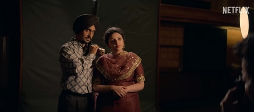 Diljit Dosanjh and Parineeti Chopra in Chamkila.